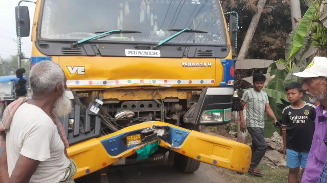 ছুটিতে এসেছিলেন দেশে, ট্রাকচাপায় সব শেষ