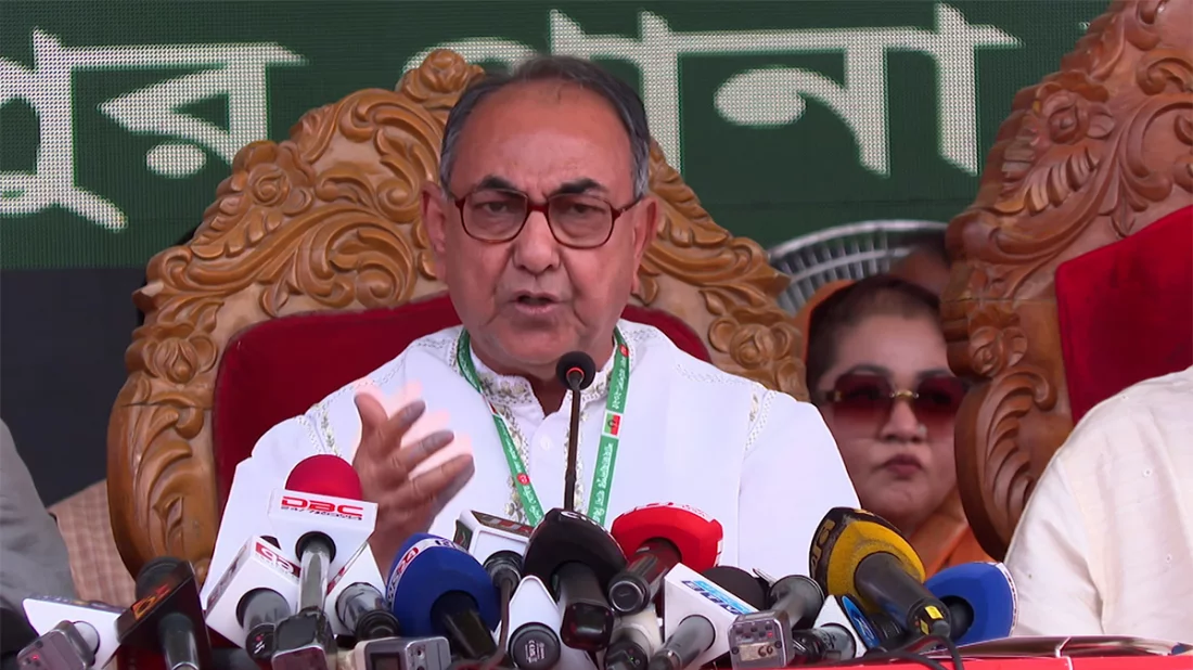 সরকারকে বিব্রত করে ক্ষমতায় যাওয়ার চিন্তা করলে দেশের উন্নয়ন হবে না: মির্জা আব্বাস